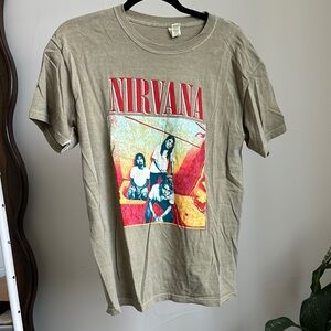 nirvana graphic tee